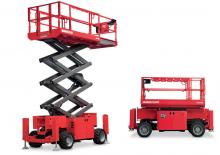 Kolové nůžkové plošiny Manitou 120 SC