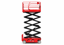 Kolové nůžkové plošiny Manitou 120 SE S3