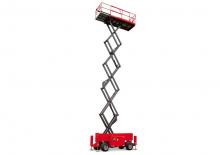 Kolové nůžkové plošiny Manitou 140 SC
