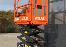 Kolové nůžkové plošiny Atlas Kompakt ACSL 0607 DC