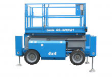 Kolové nůžkové plošiny Genie TKD GS 3268 RT