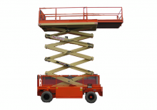 Kolové nůžkové plošiny Holland-Lift HL-160 E24