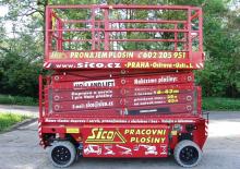Kolové nůžkové plošiny Holland-Lift HL-190 E12