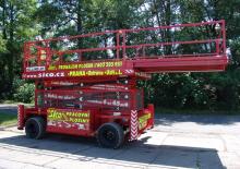 Kolové nůžkové plošiny Holland-Lift HL-220 D25 4WD/P/N