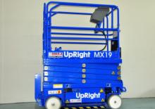 Kolové nůžkové plošiny UpRight MX 19