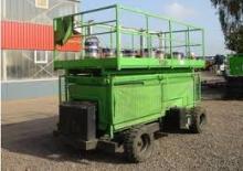 Kolové nůžkové plošiny Iteco PD 110 EX