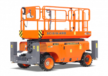 Kolové nůžkové plošiny Dingli SC1018-AWD