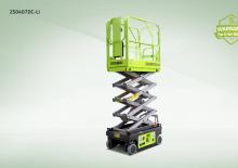 Kolové nůžkové plošiny Zoomlion ZS0407DC-Li