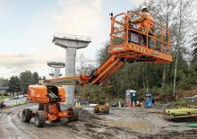 Kolové teleskopické pracovní plošiny JLG 670SJ