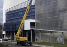 Kolové teleskopické pracovní plošiny Haulotte H 43 TPX