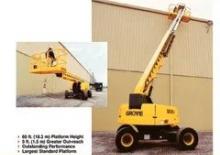 Kolové teleskopické pracovní plošiny Grove-Manlift T 60