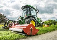 Komunální multifunkční naftová vozidla John Deere 4052 R