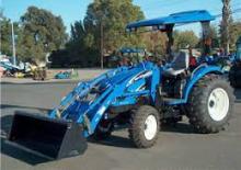 Komunální multifunkční naftová vozidla New Holland TC 34 DA