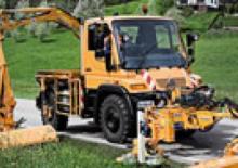 Komunální multifunkční naftová vozidla Unimog U 400