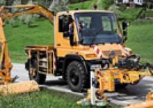 Komunální multifunkční naftová vozidla Unimog U 400