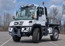 Komunální multifunkční naftová vozidla Unimog U 423 Euro 5