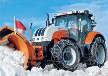 Komunální traktory Steyr 6210 CVT K