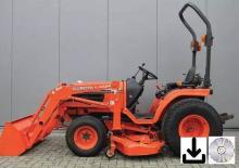 Komunální traktory Kubota B 1710 DS