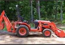 Komunální traktory Kubota B2620