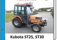 Komunální traktory Kubota ST 30 a