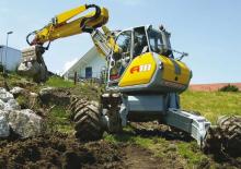 Kráčející rypadla Menzi A 111