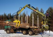Lesnické jeřáby Loglift F 82S
