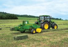 Lisy na hranolové balíky + Lisy na obří balíky John Deere 459