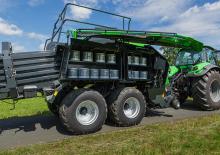 Lisy na hranolové balíky + Lisy na obří balíky DEUTZ-FAHR BigMaster 5712