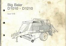 Lisy na hranolové balíky + Lisy na obří balíky Ford-NH D 1210 CC