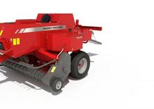 Lisy na hranolové balíky + Lisy na obří balíky Massey Ferguson MF 1840
