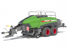 Lisy na hranolové balíky + Lisy na obří balíky Fendt Squadra 1290 DU