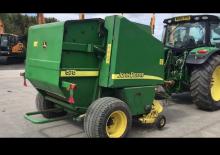Lisy na válcové balíky John Deere 578 Premium