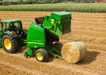 Lisy na válcové balíky John Deere 852