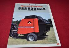 Lisy na válcové balíky Massey Ferguson MF 834