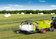 Lisy na válcové balíky Claas Rollant 375 RC Uniwrap