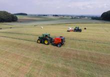 Lisy na válcové balíky Kuhn VB 3155