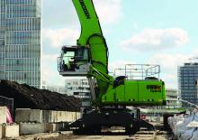 Manipulátory s materiálem Sennebogen 855M E Hybrid
