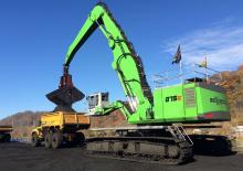 Manipulátory s materiálem Sennebogen 875R E Hybrid  