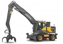 Manipulátory s materiálem Volvo EW200E