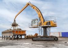 Manipulátory s materiálem Liebherr LH 50 C High Rise Industry Litronic