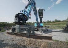 Manipulátory s materiálem Terex-Fuchs MHL320 F