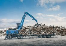 Manipulátory s materiálem Terex-Fuchs MHL350 F HD