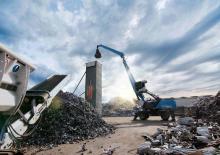 Manipulátory s materiálem Terex-Fuchs MHL360 F