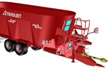 Míchačky krmiv Trioliet Solomix 3 3000 VLH-S-T