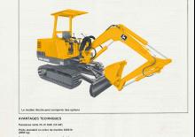 Minirypadla John Deere Construction 30
