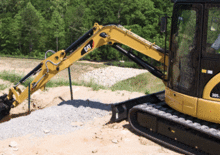 Minirypadla Caterpillar 304D CR