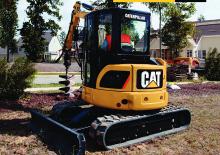 Minirypadla Caterpillar 305C