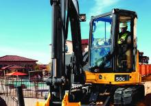 Minirypadla John Deere Construction 50G