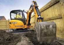 Minirypadla JCB 8025 ZTS