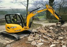 Minirypadla JCB 8035 ZTS